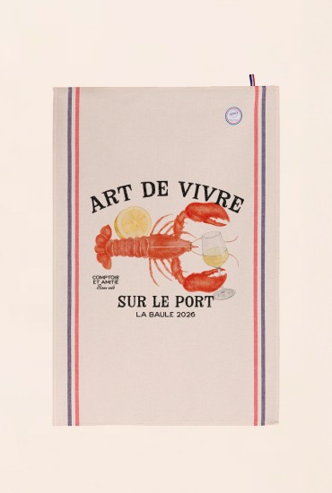 Torchon Art de vivre sur le...