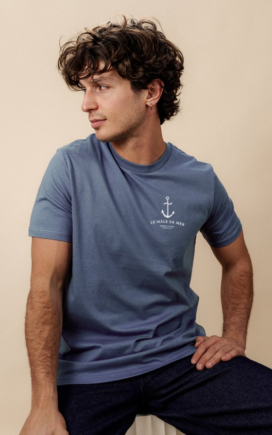 T-shirt homme Ancre héritage - Personnalisable