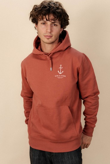 Sweat à capuche Ancre...