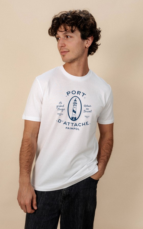 T-shirt homme Port d'attache - Personnalisable