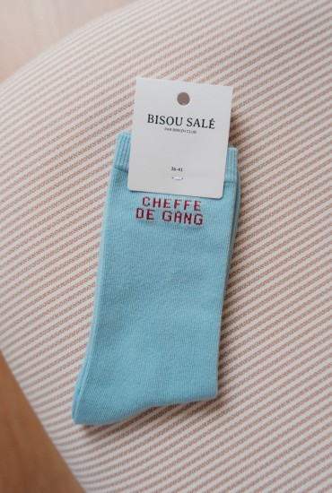 Chaussettes Cheffe de gang