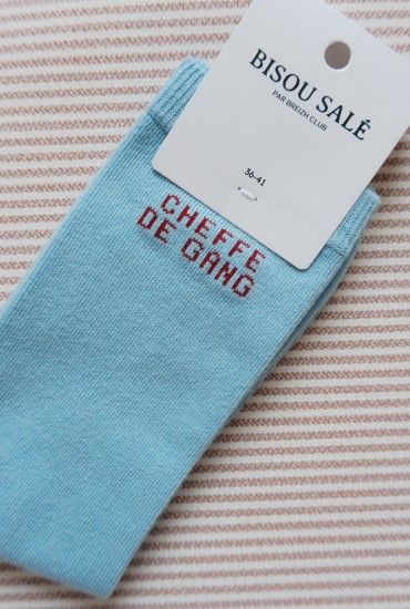 Chaussettes Cheffe de gang