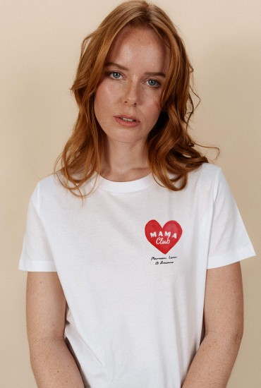 T-shirt femme Mama club -...
