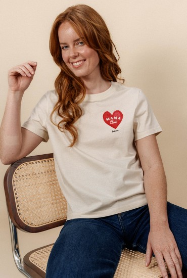 T-shirt femme Mama club -...