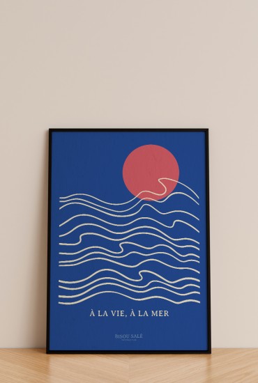 Affiche À la vie, à la mer