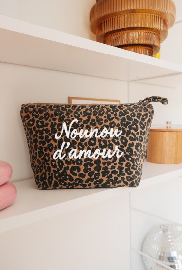 Trousse Léopard à message...