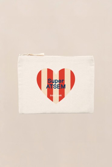 Pochette coeur rouge -...