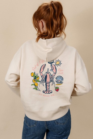 Sweat à capuche femme Out...