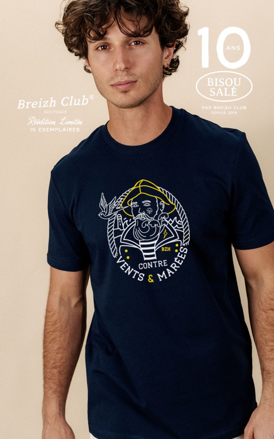 RÉÉDITION 10 ANS - T-shirt homme Contre vents et marées