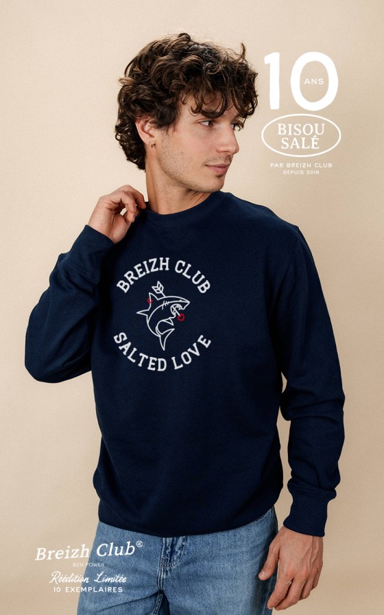 RÉÉDITION 10 ANS - Sweat homme Salted love