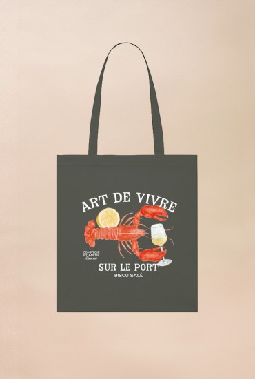 Totebag Art de vivre sur le...