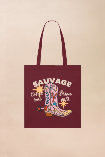 Totebag Botte Sauvage