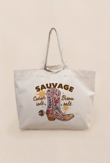 Cabas Bottes sauvage