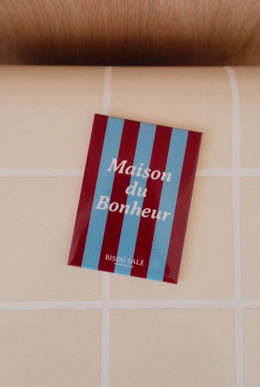 Magnet rayé La maison du...