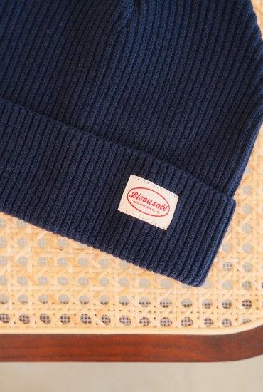 Bonnet marin unisexe Bleu...