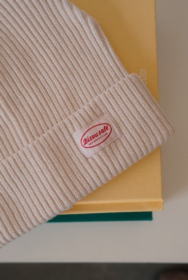 Bonnet marin unisexe Crème