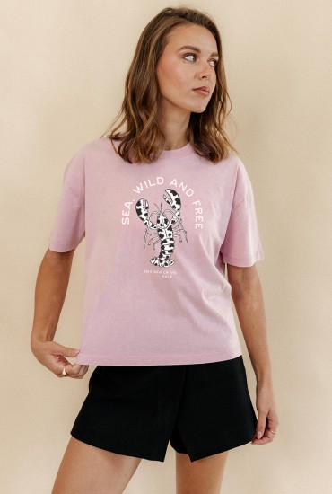 T-shirt vintage femme Sea,...