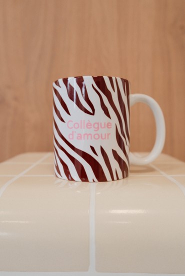 Mug Zèbre chocolat -...