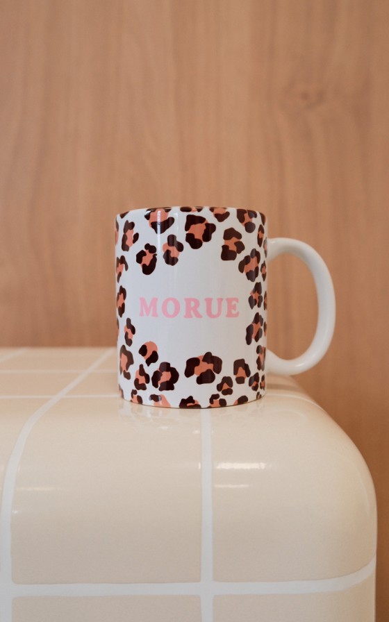 Mug Léopard à message - Personnalisable
