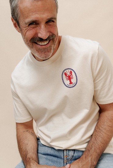 T-shirt homme Homard Coeur...