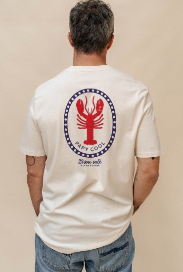 T-shirt homme Homard Coeur...