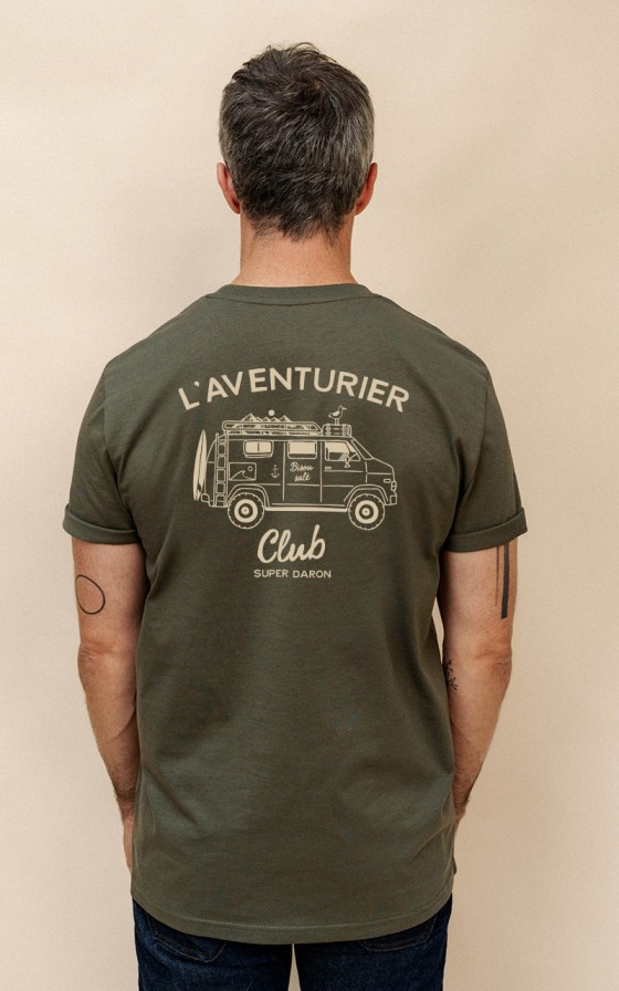T-shirt homme L'aventurier - Personnalisable