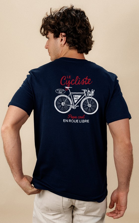 T-shirt homme Le cycliste - Personnalisable