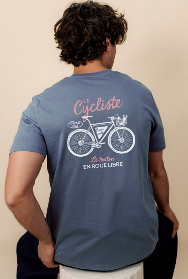 T-shirt homme Le cycliste -...