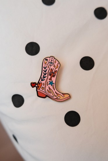 Pin's Santiag iodée