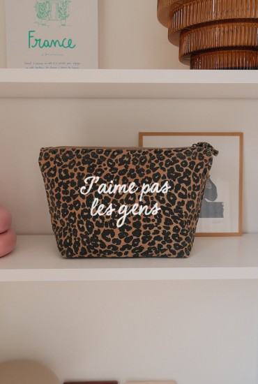 Trousse Léopard à message...