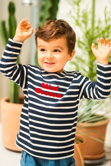 Marinière bébé top garçon