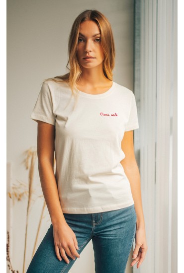 T shirt bisous femme 2025