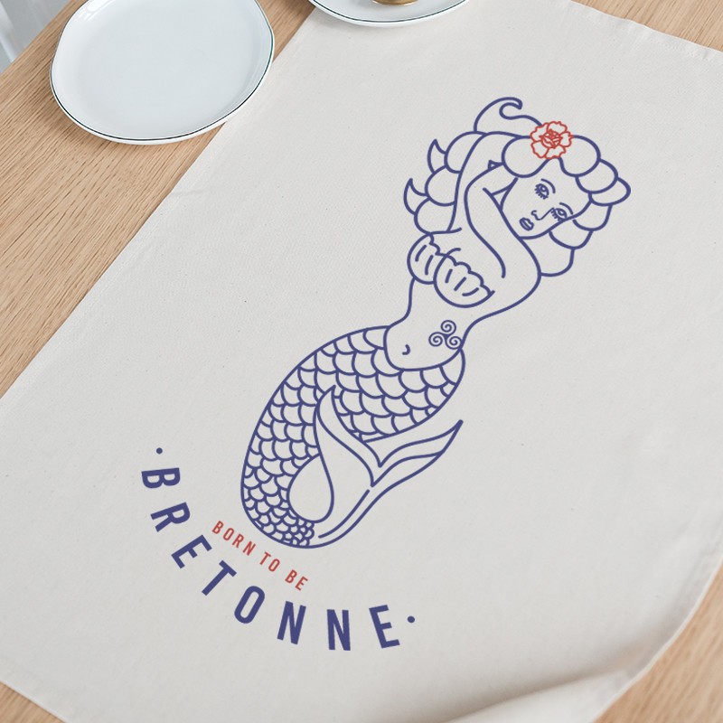 Torchon Born to be bretonne