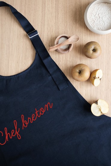 Tablier brodé Chef breton