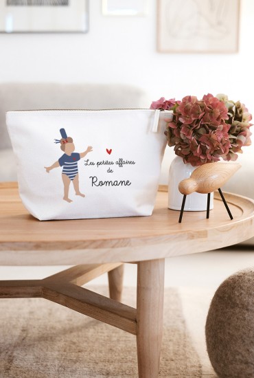 Grand trousse fille Les petites affaires - Personnalisable