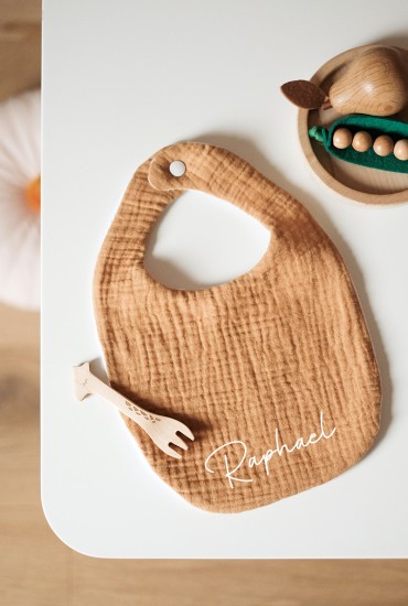 Bavoir Camel - Personnalisable