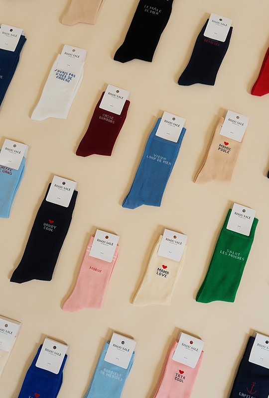 LES CHAUSSETTES À MESSAGES