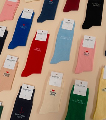 Les chaussettes à messages