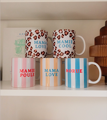 LES MUGS PERSONNALISABLES