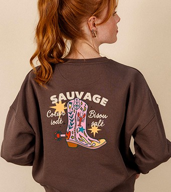 Les sweats imprimés